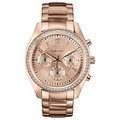 Caravelle New York Ladies Rose Gold Chronograph Watch